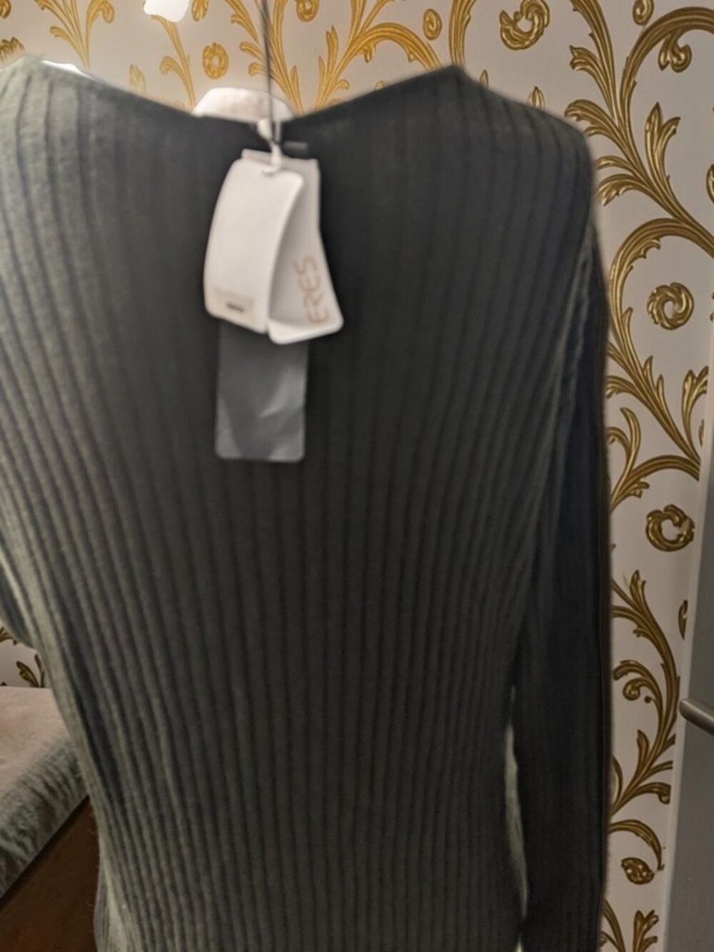 ERES Flirt Cote Long Dress Mousse Olive Sz M/L New W Tags - Picture 5 of 7
